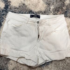 Hollister Women's High Waist Shorts - White